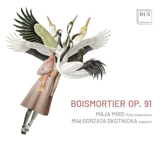 Boismortier: Sonates Pour Clavecin & Flűte Traversičre Op. 91 Skotnicka Małgorzata, Miro Maja