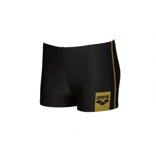 Bokserki Kąpielowe Chłopięce Arena Basics Jr Short Black-Yellow Star R.116 (6-7)yrs Arena