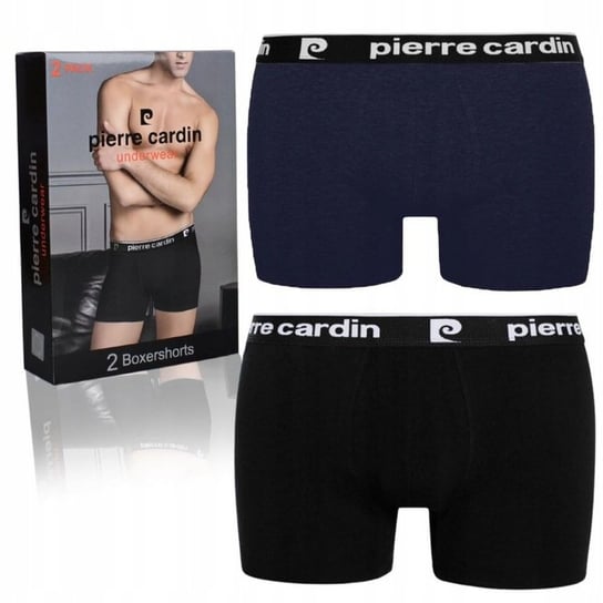 Bokserki Męskie 2-Pack Pierre Cardin Niebieski Xxl Pierre Cardin