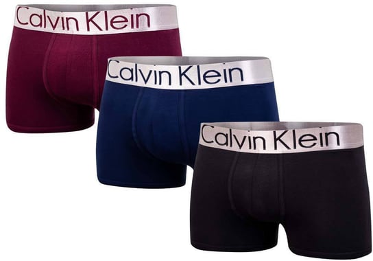 Bokserki męskie Calvin Klein 3 Pack - 000NB2453A AE5 - M Calvin Klein