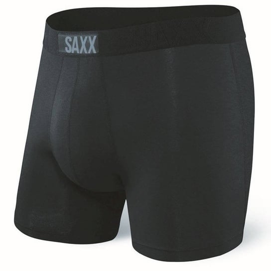 Bokserki męskie SAXX Vibe Boxer Brief Black SAXX