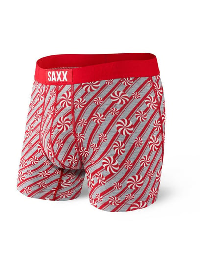 Bokserki męskie SAXX Vibe Boxer Brief Red Hard Candy M - L SAXX