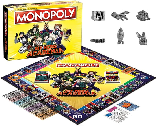 Boku My Hero Academia, Monopoly, gra planszowa Monopoly