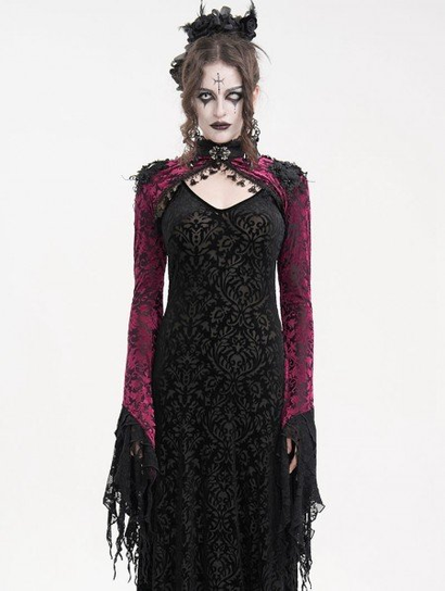 bolerko DEVIL FASHION - RED GOTHIC-M/L Inna marka
