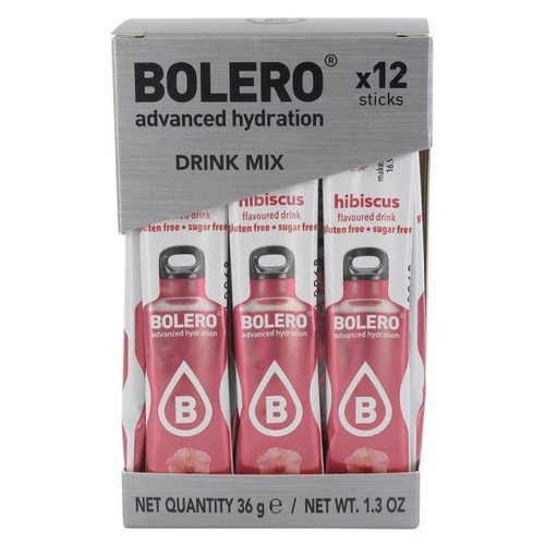 Bolero Box Sticks Hibiscus 3G (12Szt.) Bolero