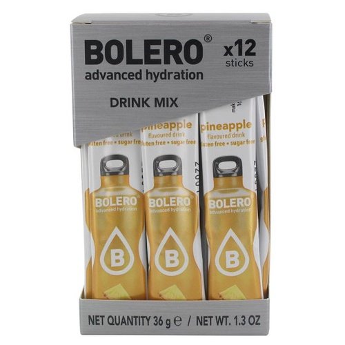 Bolero Box Sticks Pineapple 3G (12Szt.) Bolero