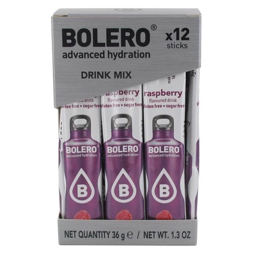 Bolero Box Sticks Raspberry 3G (12Szt.) Bolero