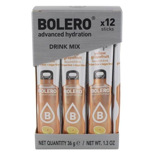 Bolero Box Sticks Y.Grapefruit 3G (12Szt.) Bolero