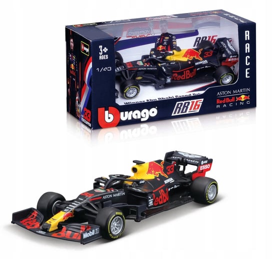 BOLID F1 Red Bull RB16 Verstappen 1:43 BBURAGO Bburago