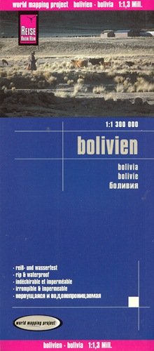 Boliwia. Mapa 1:1 300 000 Opracowanie zbiorowe