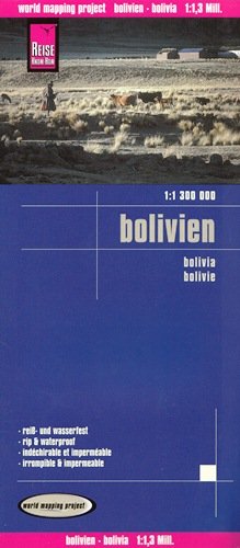 Boliwia mapa 1:1 300 000 Reise Know-How Reise Know-How