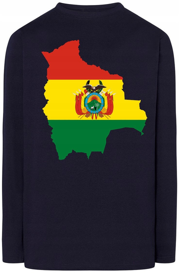 Boliwia Męska Bluza Longsleeve Flaga Rozm.3XL Inna marka