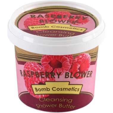 Bomb Cosmetics Raspberry Blower, Myjące masło pod prysznic 365ml Bomb Cosmetics