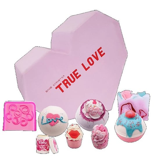 Bomb Cosmetics, True Love Gift Box, zestaw kosmetyków, 8 szt. Bomb Cosmetics