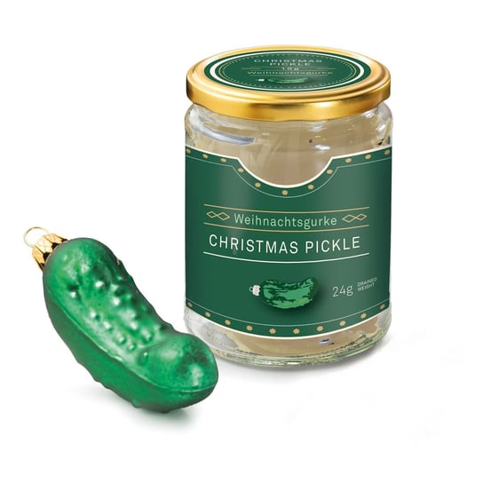 Bombka Szklana 'Christmas Pickle' | Donkey Inna marka