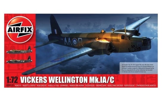 Bombowiec Vickers Wellington Mk.IA/C model do sklejania Airfix Airfix