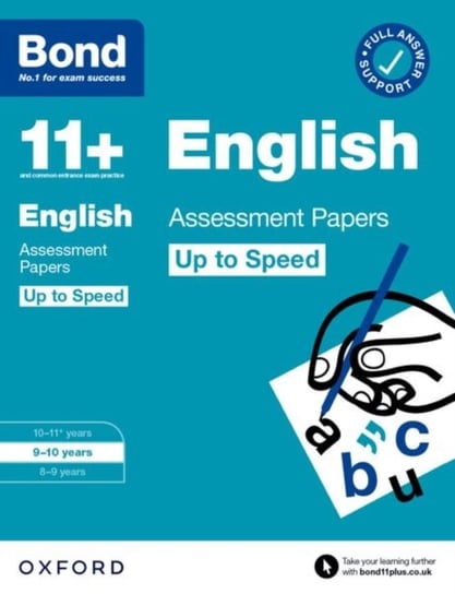 Bond 11+: Bond 11+ English Up to Speed Assessment Papers with Answer Support 9-10 Years Sarah Lindsay