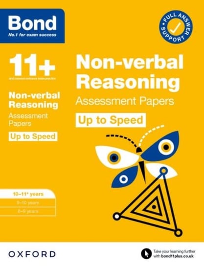 Bond 11+: Bond 11+ Non-verbal Reasoning Up to Speed Assessment Papers with Answer Support 10-11 years Alison Primrose