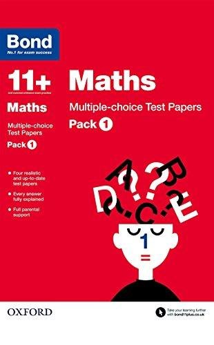 Bond 11+. Maths. Multiple-choice Test Papers. Pack 1 Opracowanie zbiorowe