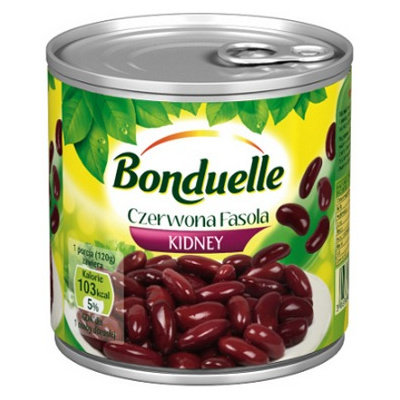 Bonduelle, Fasola czerwona, Kidney, 400 g Bonduelle
