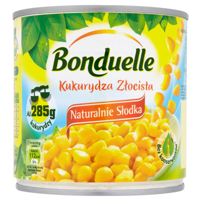 Bonduelle, kukurydza złocista, 340 g Bonduelle