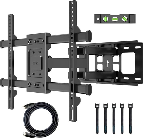 BONTEC Uchwyt ścienny do Telewizora 32-84'', Czarny, VESA DO 600x400mm Bontec