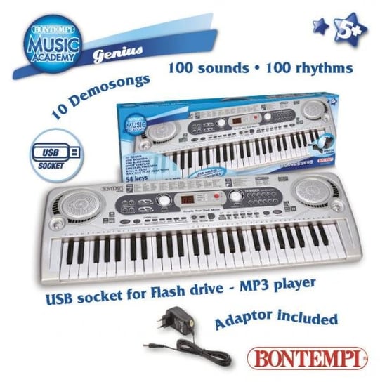 Bontempi Play Keyboard 54 midi keys + torba 55573 DANTE (041-165415) Bontempi