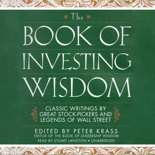 Book of Investing Wisdom Opracowanie zbiorowe
