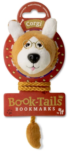 Book-Tails Pies Corgi pluszowa zakładka do książki IF