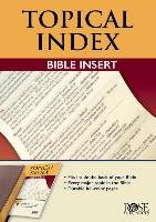 BOOK: Topical Bible Index Insert Rose Publishing