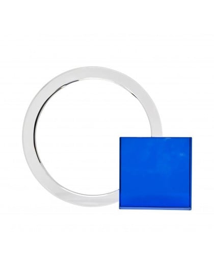 Bookend, szkło, niebieski / przezroczysty Hübsch Hubsch Design