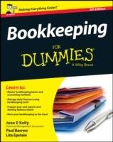 Bookkeeping For Dummies Kelly Jane E., Barrow Paul, Epstein Lita