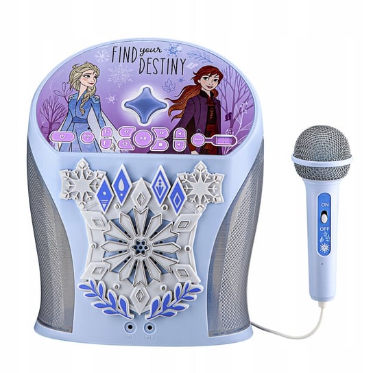 Boombox Mikrofon Karaoke Kraina Lodu Bt Ez Link / Di-554fr eKids