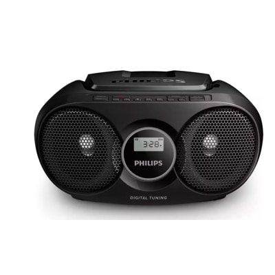 Boombox PHILIPS AZ215B radioodtwarzacz CD czarny [H] Philips