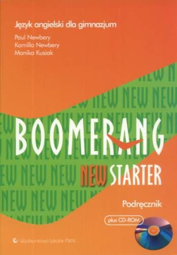 Boomerang new starter. Język angielski. Podręcznik + CD Newbery Paul, Kusiak Monika, Newbery Kamilla