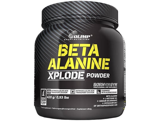 Booster treningowy OLIMP Beta-Alanine Xplode Powder, pomarańczowy, 420 g Olimp