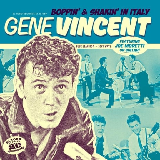 Boppin' & Shakin' in Italy, płyta winylowa Vincent Gene