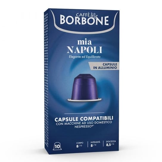 BORBONE MIA NAPOLI Nespresso kaps. 10 szt. Caffe Borbone