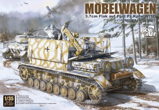 Border Model 1:35 Mobelwagen 3.7cm Flak auf Fgst Pz.Kpfw. IV (Sf) Inna marka