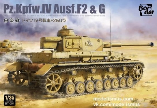 Border Model Pz. Kpfw. IV Ausf. F2&G Inny producent (majster PL)