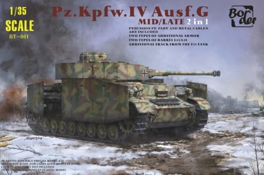 Border Model Pz. Kpfw. IV Ausf. G Mis/Late 2in1 Inny producent (majster PL)