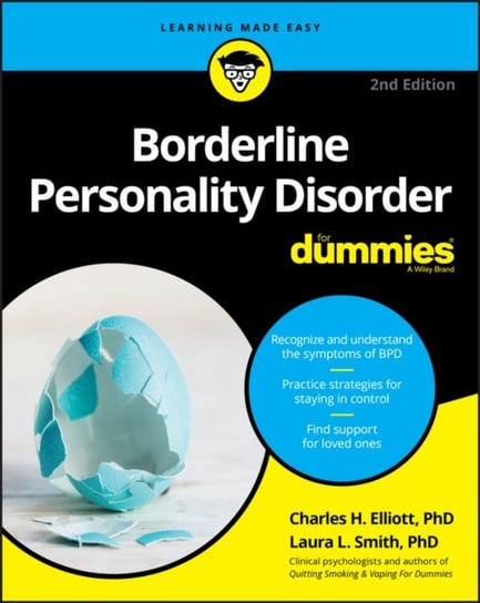 Borderline Personality Disorder For Dummies Elliott Charles H., Smith Laura L.