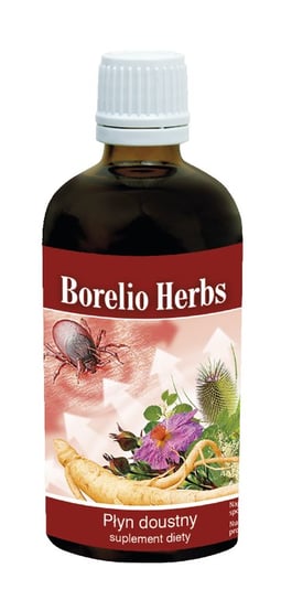 Borelio Herbs, borelioza kleszcze, płyn doustny, 100 ml 