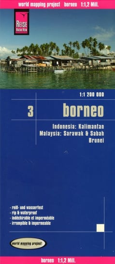 Borneo. Mapa samochodowa 1:1 200 000 Reise Know-How