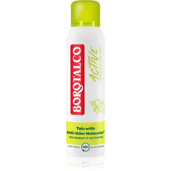 Borotalco Active Citrus & Lime dezodorant w sprayu 48 godz. 150 ml Borotalco
