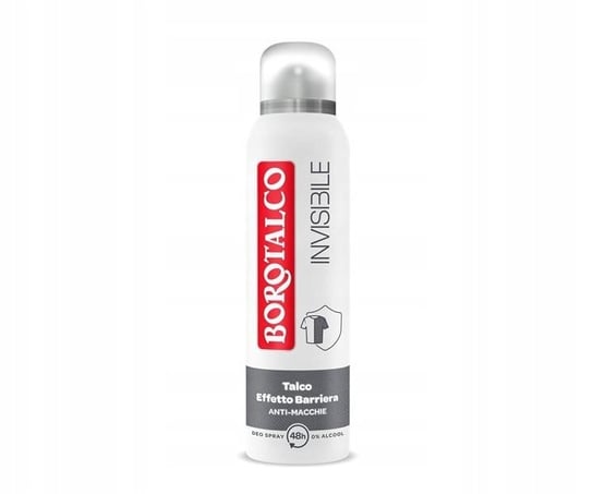 Borotalco Talco, Invisible Szary 48h, Dezodorant Spray, 150 Ml Borotalco