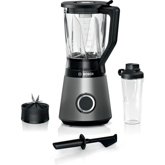 BOSCH Blender VitaPower Powłoka metaliczna - 1200 W - 30 000 obr./min - 2 prędkości + turbo - Miska miksująca 2 L - 4 wyjmowane ostrza Inna marka