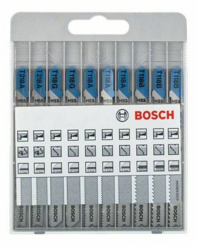 Bosch Brzeszczoty "T" Zestaw Do Metalu 10Szt Bosch