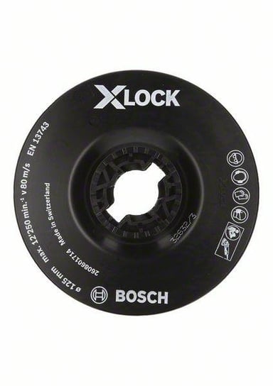 Bosch, Dysk X-Lock Do Fibry Miękki 125 mm Bosch