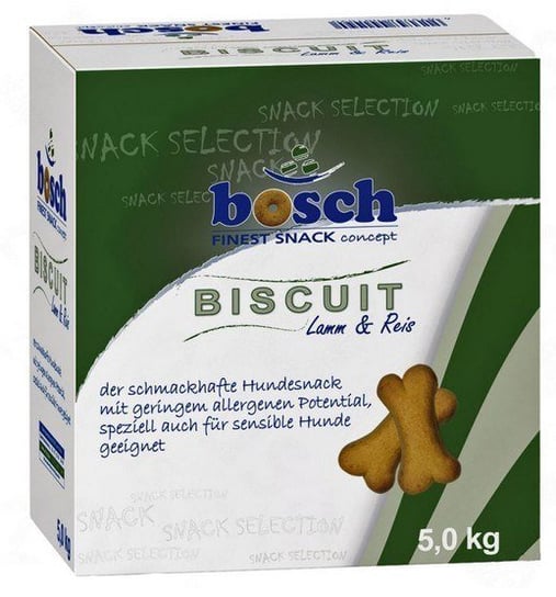 Bosch Finest Snack Lamb & Rice karton 5kg Bosch